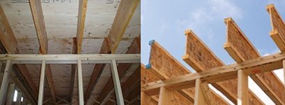 Wikihomebuilding Com I Joists Vs Dimensional Joists